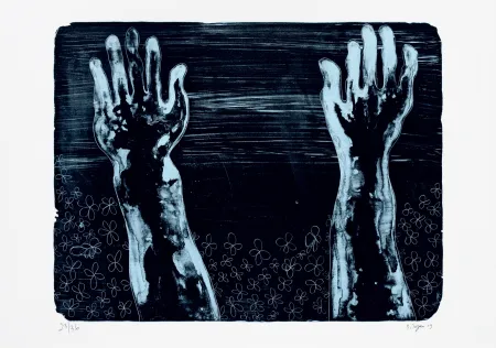 Lithograph Toguo - A short little story