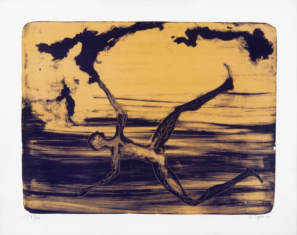 Lithograph Toguo - Spring cleaning