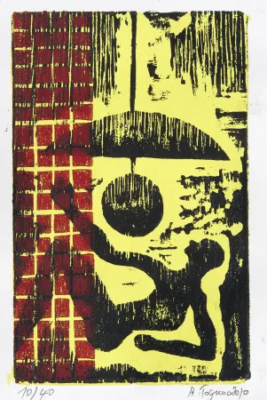 Woodcut Toguo - The Long Night