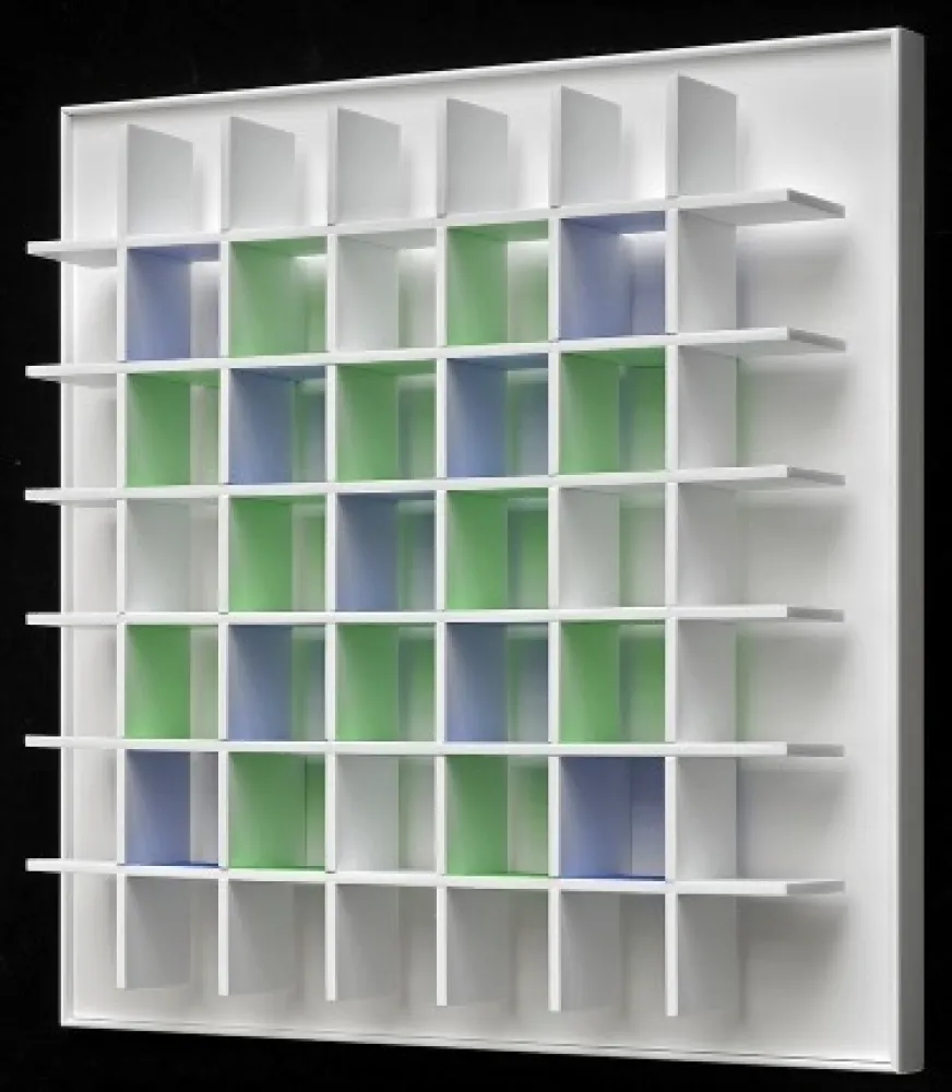 Screenprint Tomasello - Grille Chromoplastique c