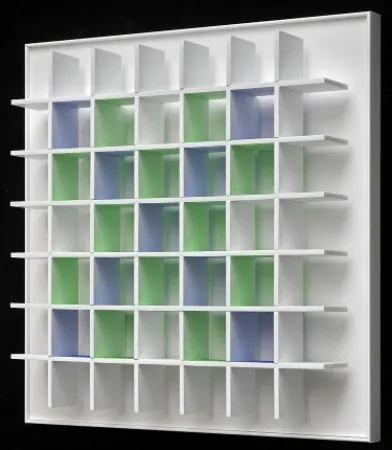 Screenprint Tomasello - Grille Chromoplastique c