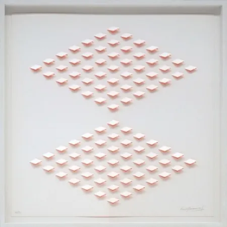 Lithograph Tomasello - S/T 2 - Naranja