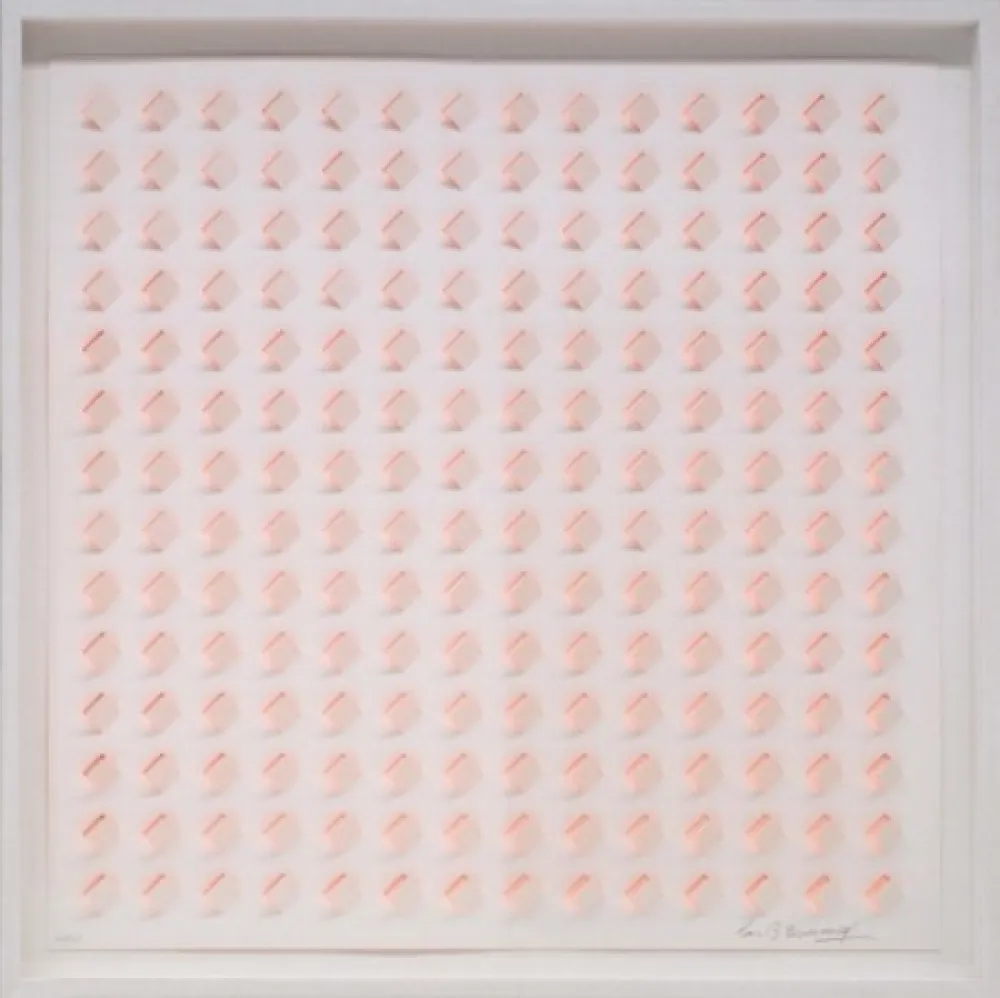 Lithograph Tomasello - S/T 3 - Naranja