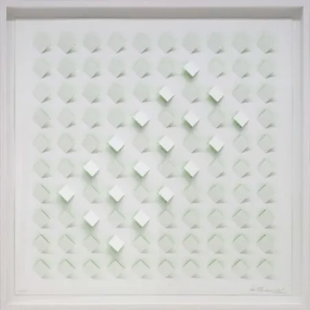 Lithograph Tomasello - S/T 4 - Verde