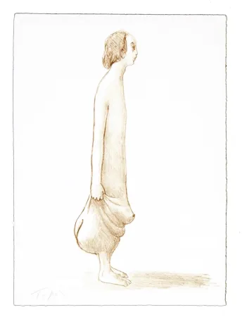 Lithograph Topor - 9 Neuf Grâces