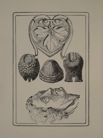 Illustrated Book Toyen - Le Roi Gordogane