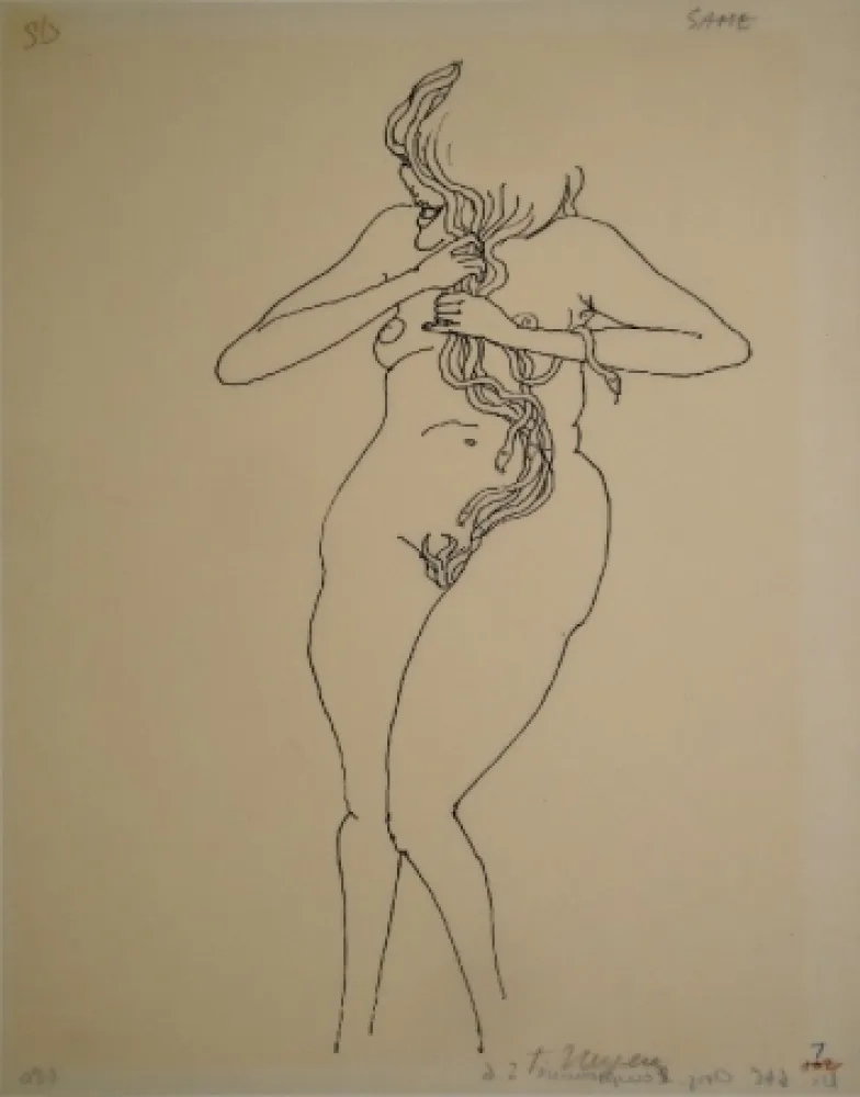 No Technical Ungerer - Medusa mit Schlangenhaar
