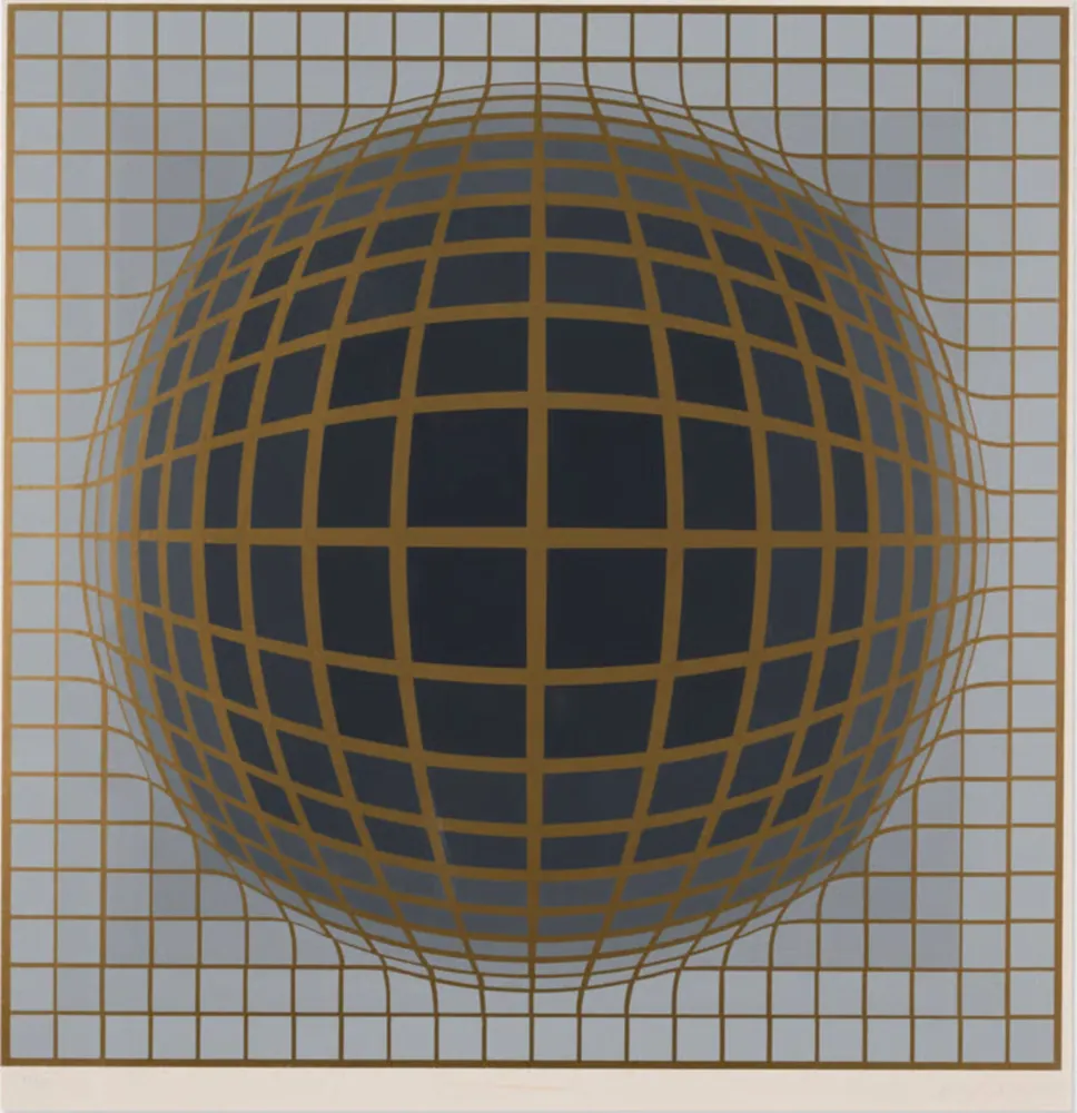 Screenprint Vasarely - B-Bomb-b (2)