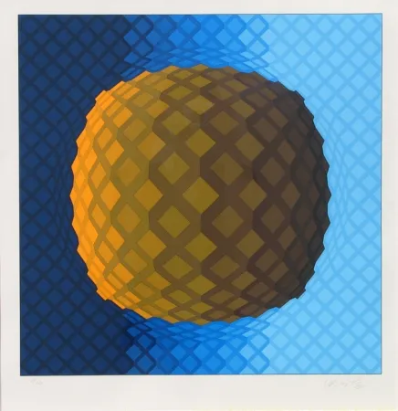 Screenprint Vasarely - Koskota