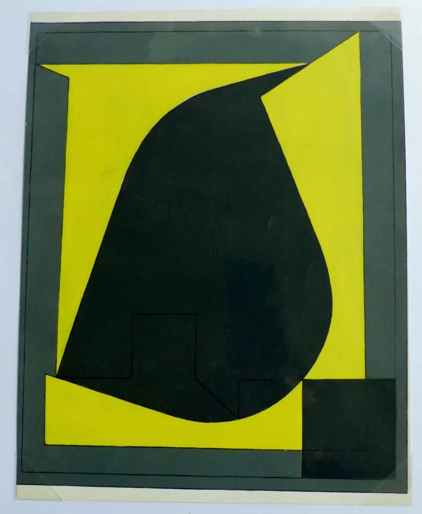 Pochoir Vasarely - POCHOIR N° 10