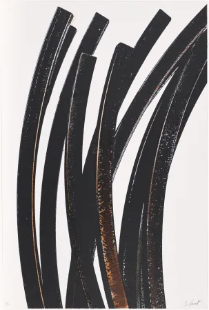 Screenprint Venet - Untitled VII (Arcs)