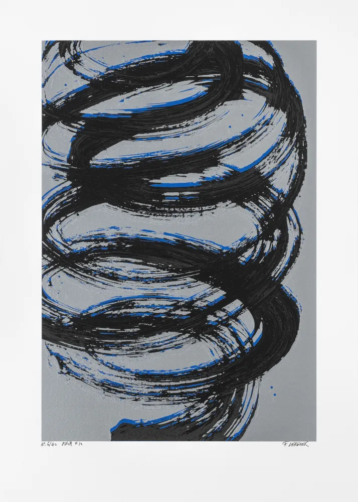 Screenprint Verdier - Aria 10 