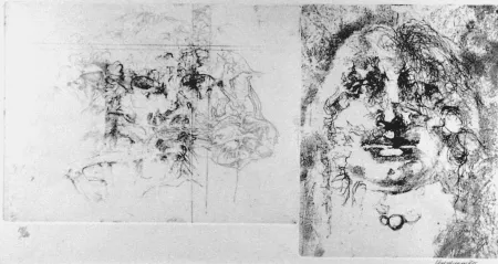 Etching Vespignani - Figure