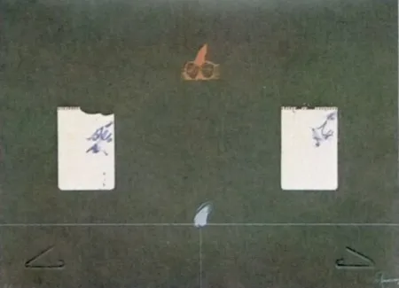 Lithograph Viladecans - Entrebanc 14