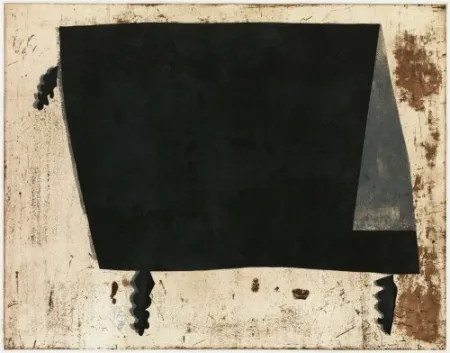 Etching And Aquatint Wang - Moon Light on the Table