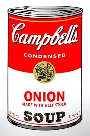 Screenprint Warhol (After) - Campbell's Soup - Onion
