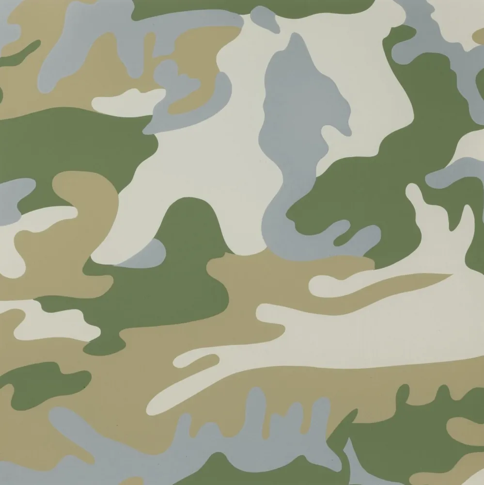 Screenprint Warhol - Camouflage (FS II.407)