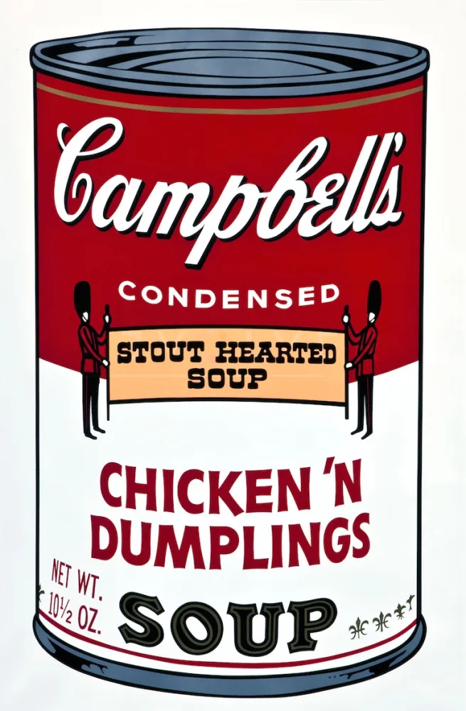 Screenprint Warhol - Campbells Soup II: Chicken N Dumplings (FS II.58)