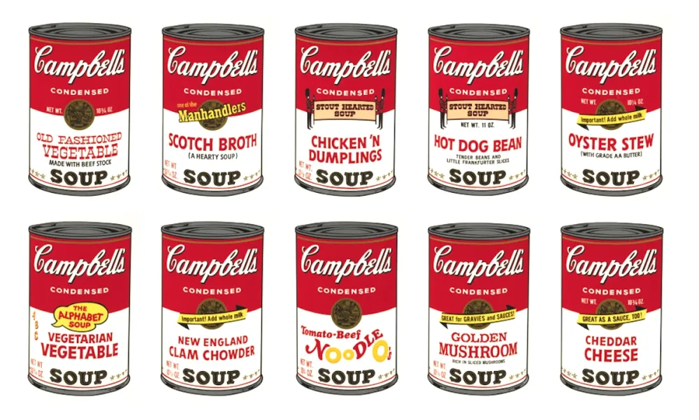 Screenprint Warhol - Campbell’s Soup II Complete Portfolio