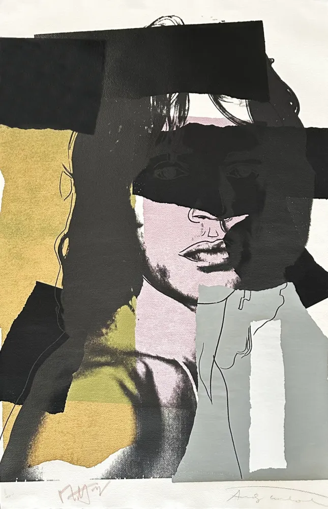 Screenprint Warhol - Mick Jagger (FS II.145)