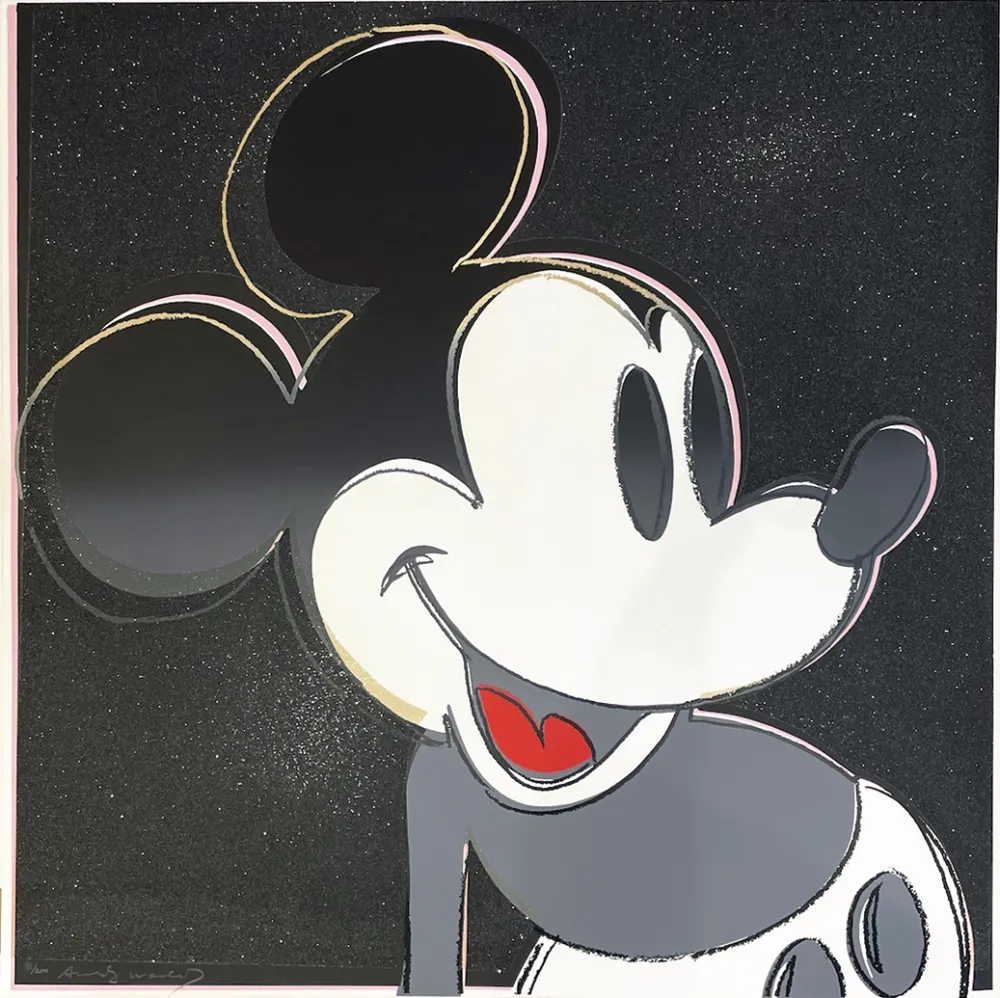 Screenprint Warhol - Mickey Mouse (FS II.265)