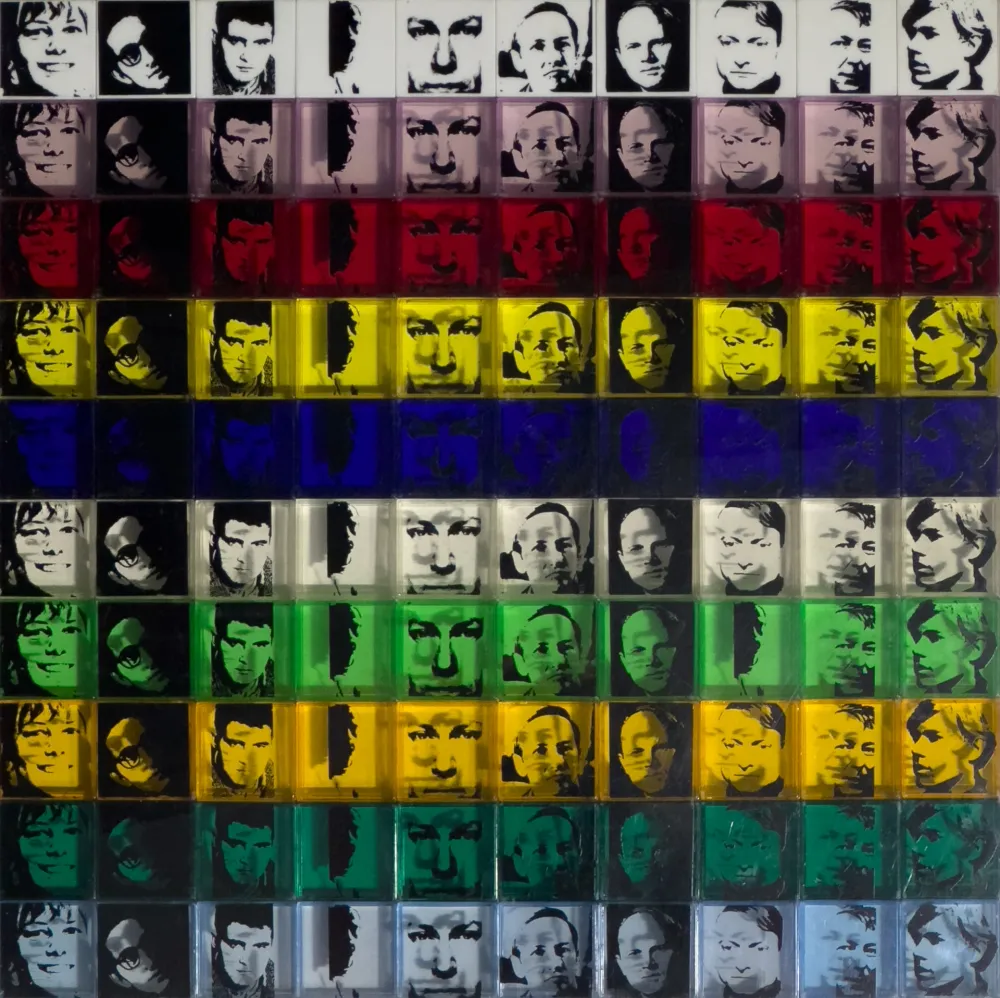 Screenprint Warhol - Portraits of the Artists (FS II.17)