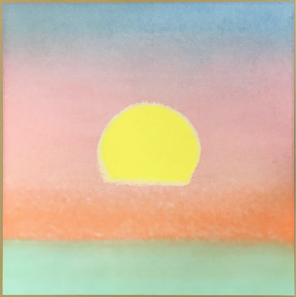 Screenprint Warhol - Sunset (FS II.85) (Unique)