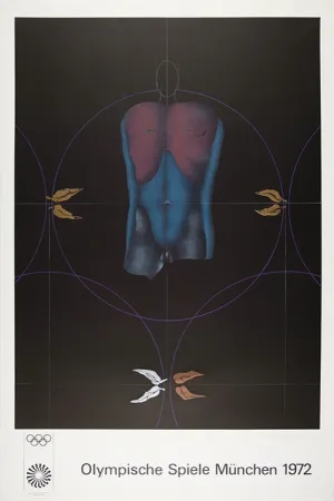 Lithograph Wunderlich - Torso / Olympische Spiele München 1972