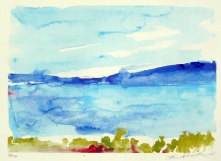 Lithograph Zao - Ibiza