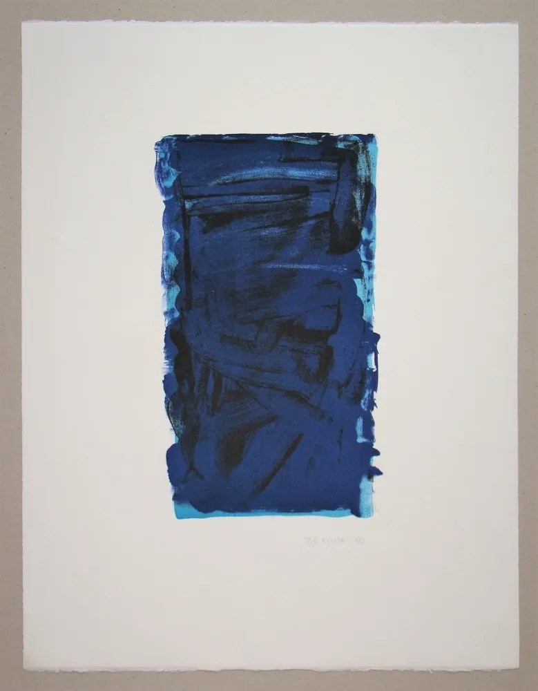 Lithograph Zeniuk - Untitled Group I.