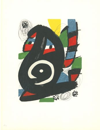 Lithograph Miró - - La mélodie acide - 14