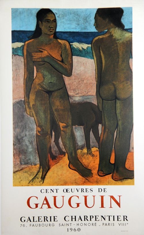 Lithograph Gauguin - 100 Oeuvres de Gaugin Galerie Charpentier