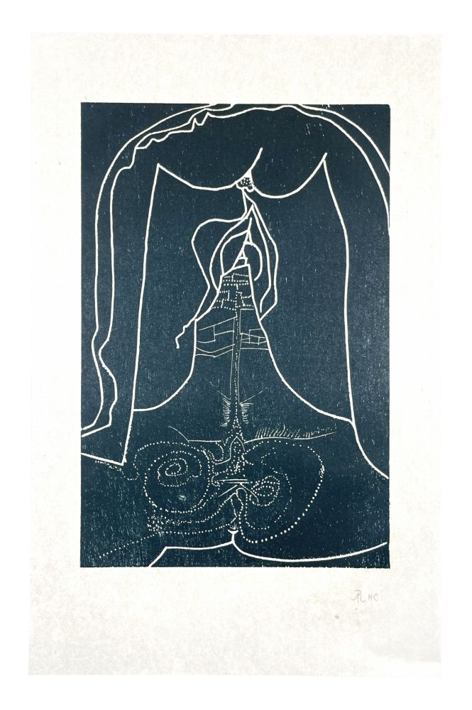 Woodcut Müller - 13 FOIS ELLE ET MOI - BORNE