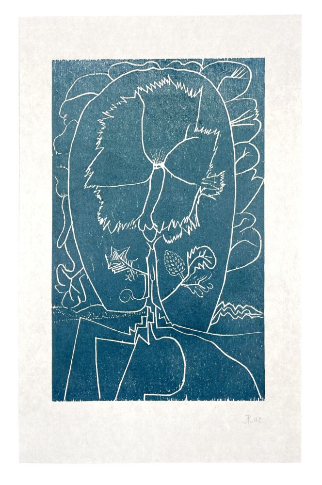 Woodcut Müller - 13 FOIS ELLE ET MOI - BOUTONNIÈRE