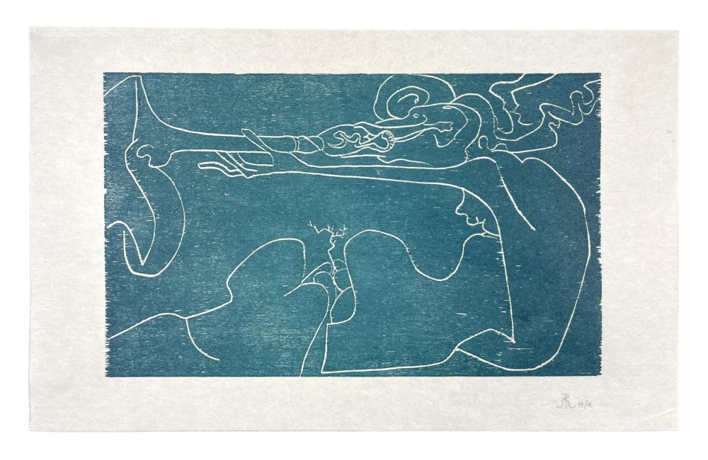 Woodcut Müller - 13 FOIS ELLE ET MOI - FLÛTE