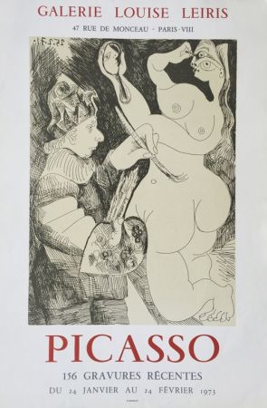 Lithograph Picasso - 156 Gravures Recentes