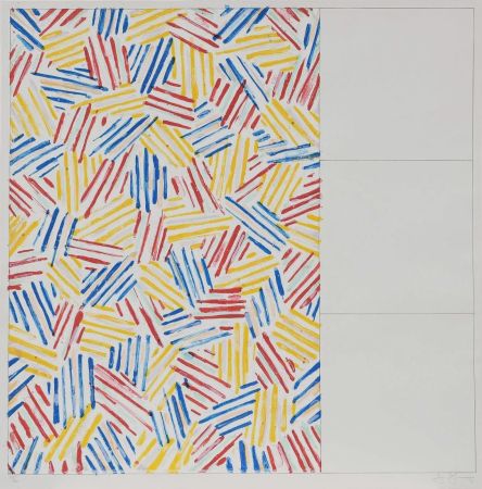 Lithograph Johns - #1 (After 'Untitled 1975')