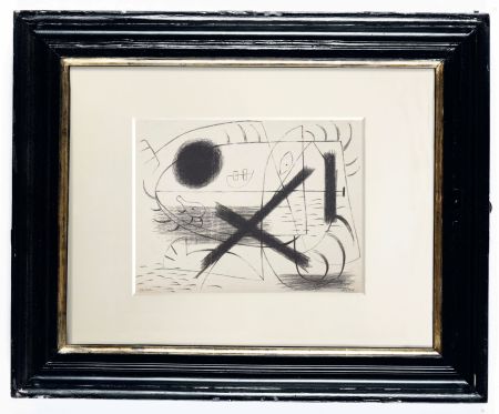 Lithograph Miró - 1 (First work on paper piece ever known)