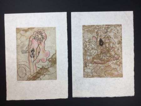 Etching And Aquatint Matta - 2 artworks from FMR folder