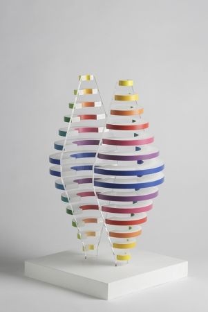 Multiple Boto - 2 Demi cones avec anneaux de couleurs