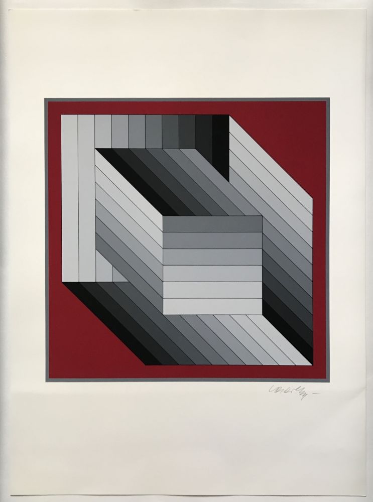 Screenprint Vasarely - 35 ans après