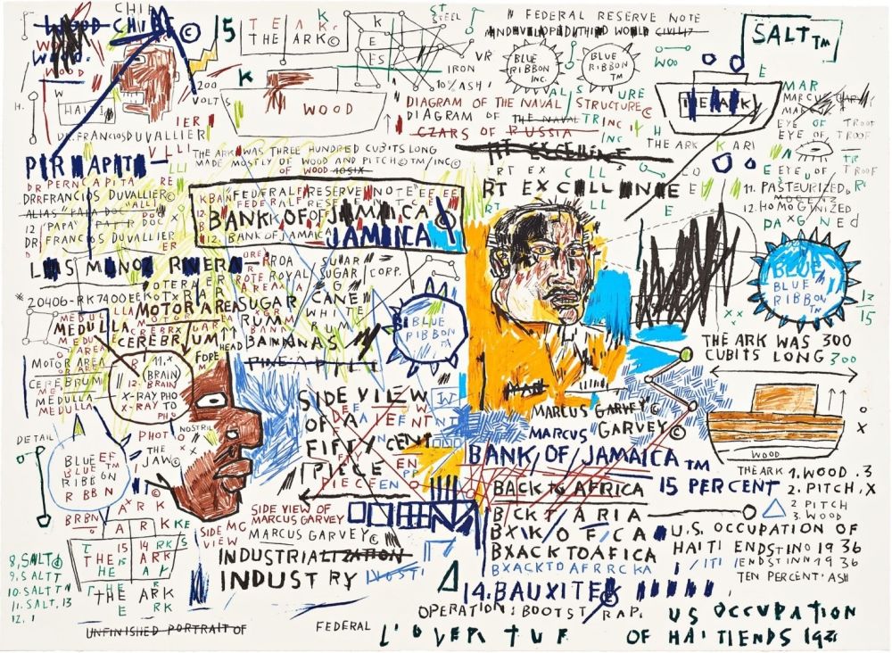Screenprint Basquiat - 50 Cent Piece
