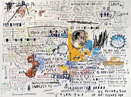 Screenprint Basquiat - 50 Cent Piece