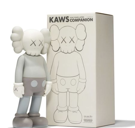 Monotype Kaws - 5 Years Later Companion - grey