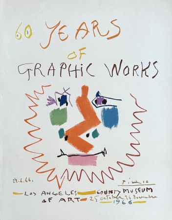 Lithograph Picasso - 60 years of graphic works - Los Angeles County Museum