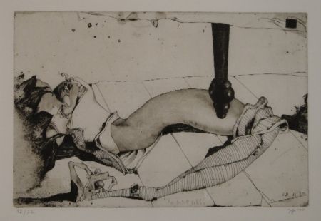 Etching And Aquatint Janssen - 