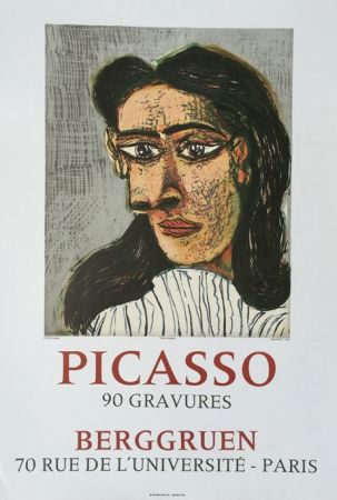 Lithograph Picasso - 90 Gravures, Berggruen