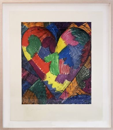 Etching And Aquatint Dine - A Beautiful Heart (Carpenter 111)