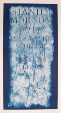 Lithograph Myles - A History of Type Design / Stanley Morison, 1889-1967 (London, England)