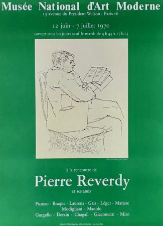 Lithograph Picasso - ''A la Recherde de Pierre Reverdy ''